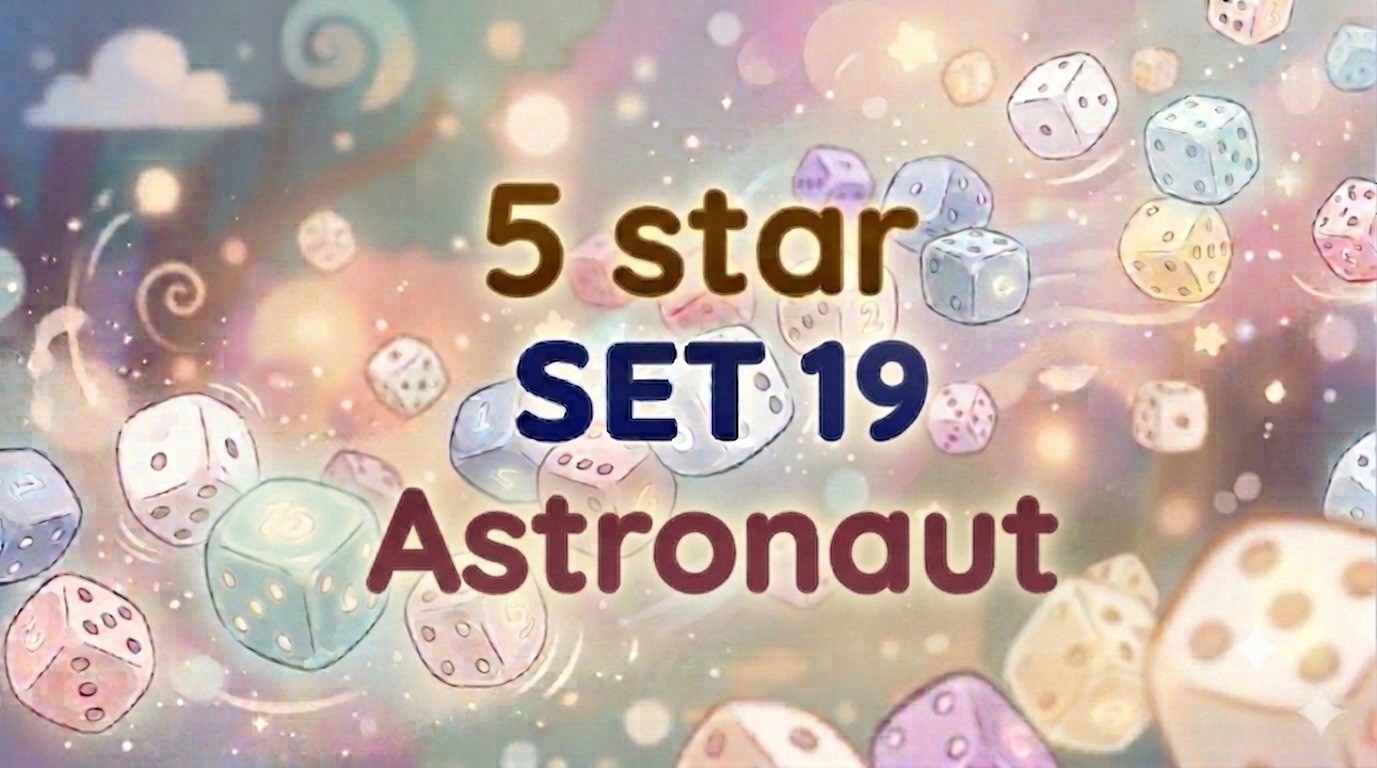 Astronaut - 5 Star - Set 19 Monopoly go
