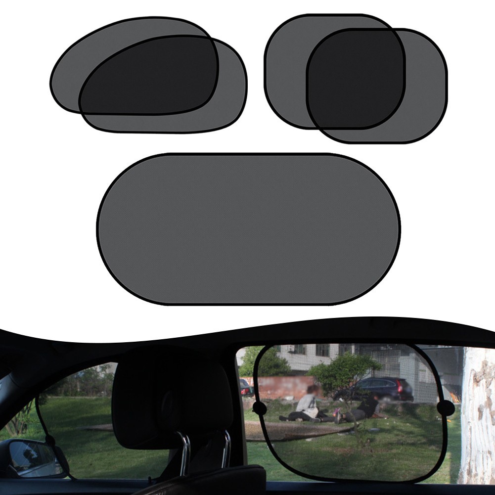 Windshield Sun Shade Car Window Covering with Suction Cup Installation