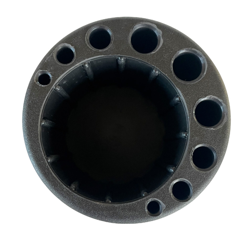 Precor EFX Elliptical Rear Adjustable Foot Rubber Endcap Leveler 44916-102
