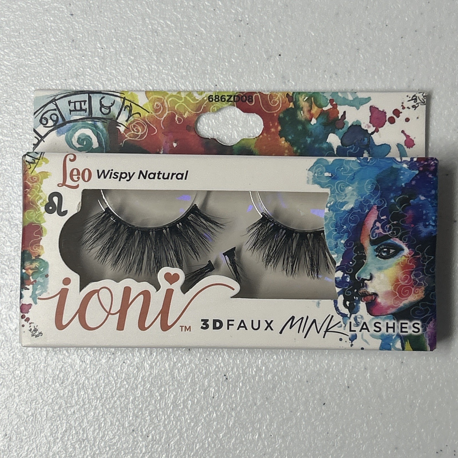 Ioni 3D Faux Mink Lashes Wispy Natural NIB Zodiac Leo