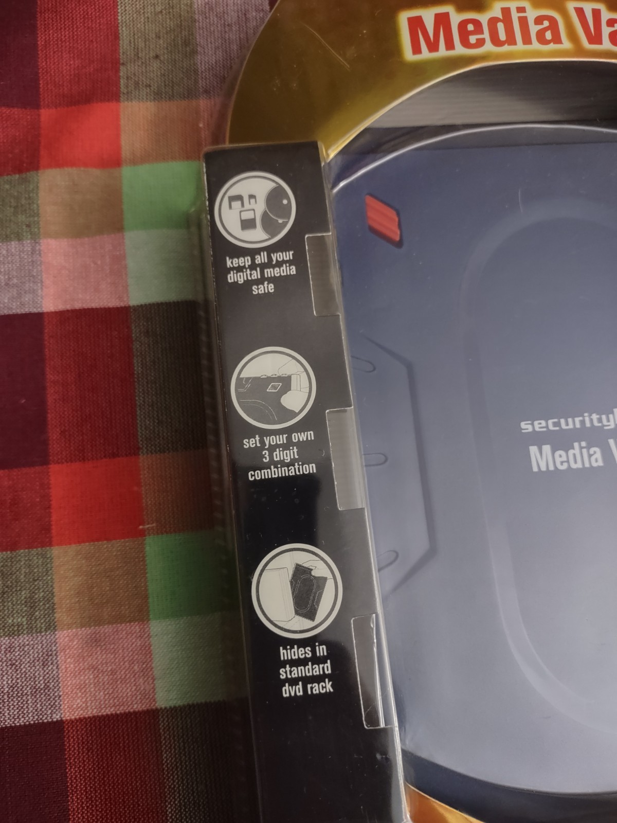 Security Dr. Media Vault Locking Case for Digital Media - New
