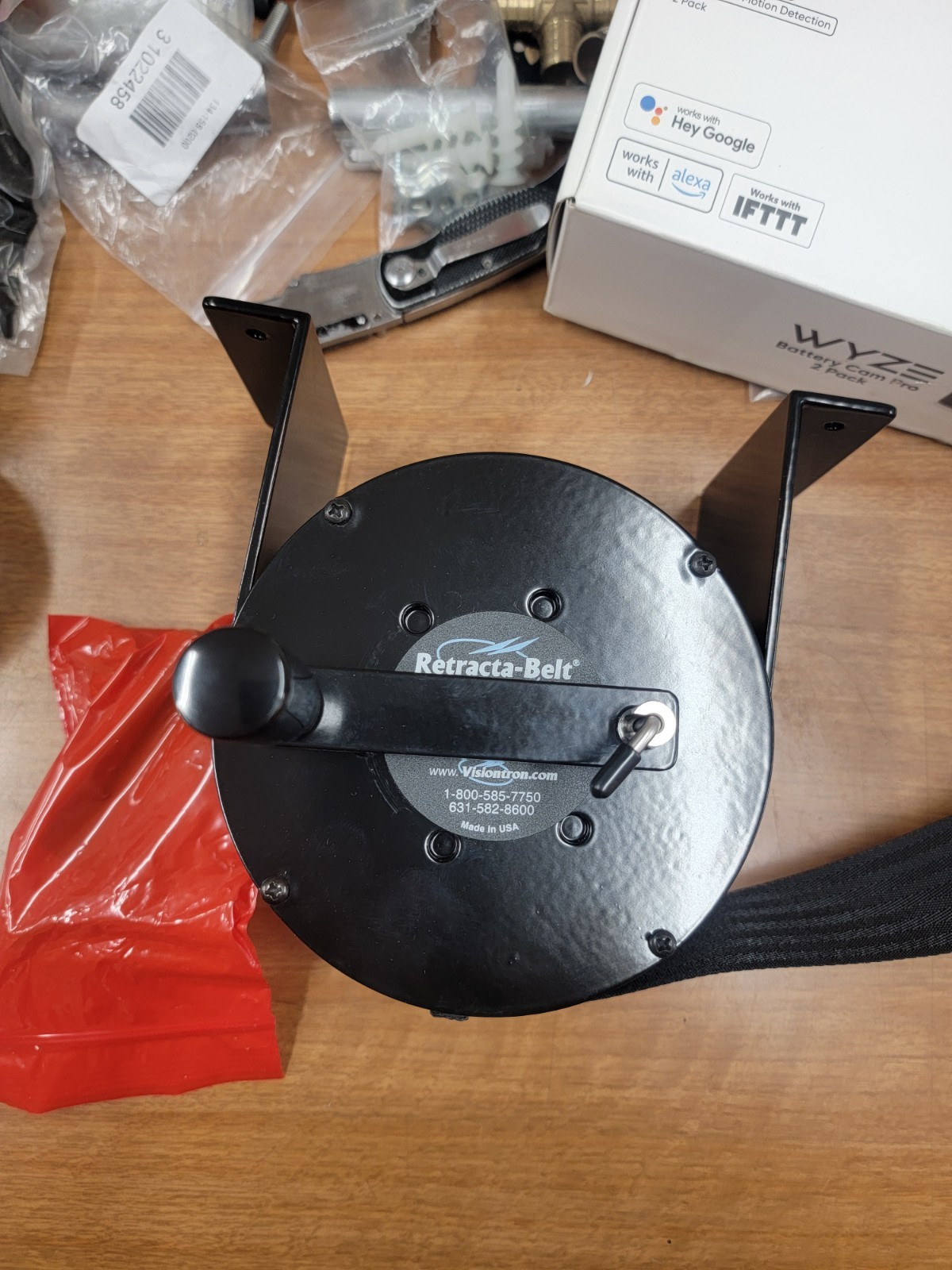 Retracta-Belt Retractable, Belt Barrier, 2" x 50 ft. New No Box, Plain Blackbelt