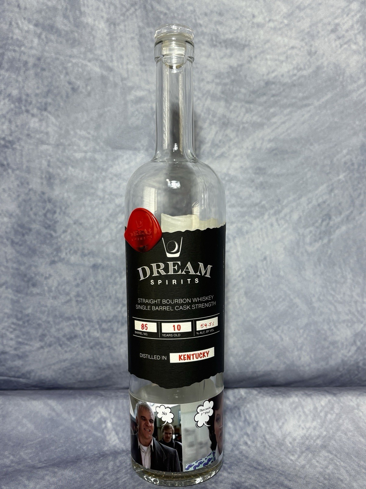 Dream Spirits BWE Exclusive Straight Bourbon Whiskey Decorative Decanter Bottle