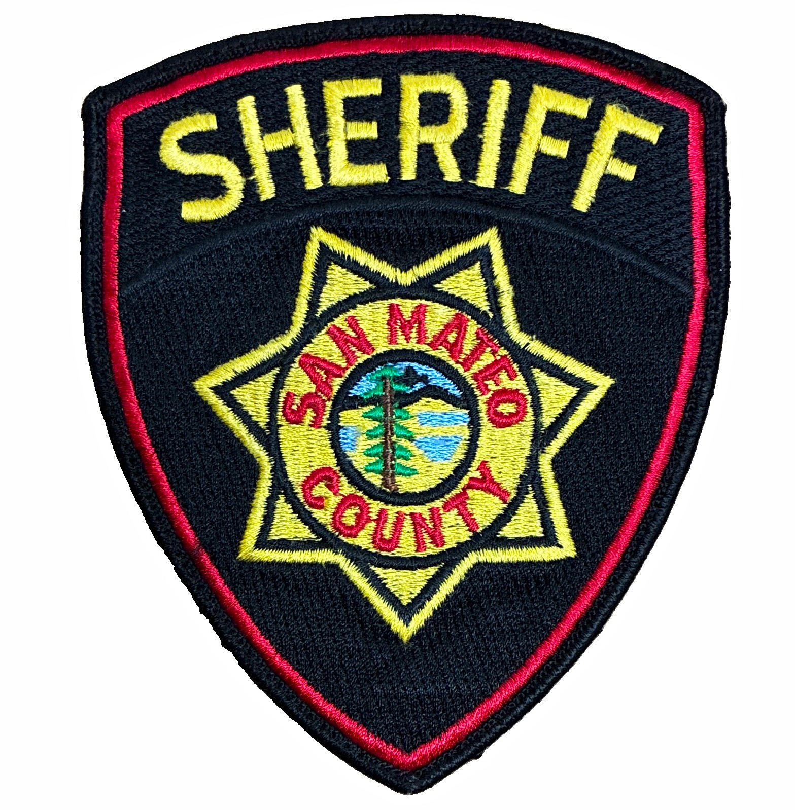 San Mateo County Sheriff California Embroidered Collectible Police Patch