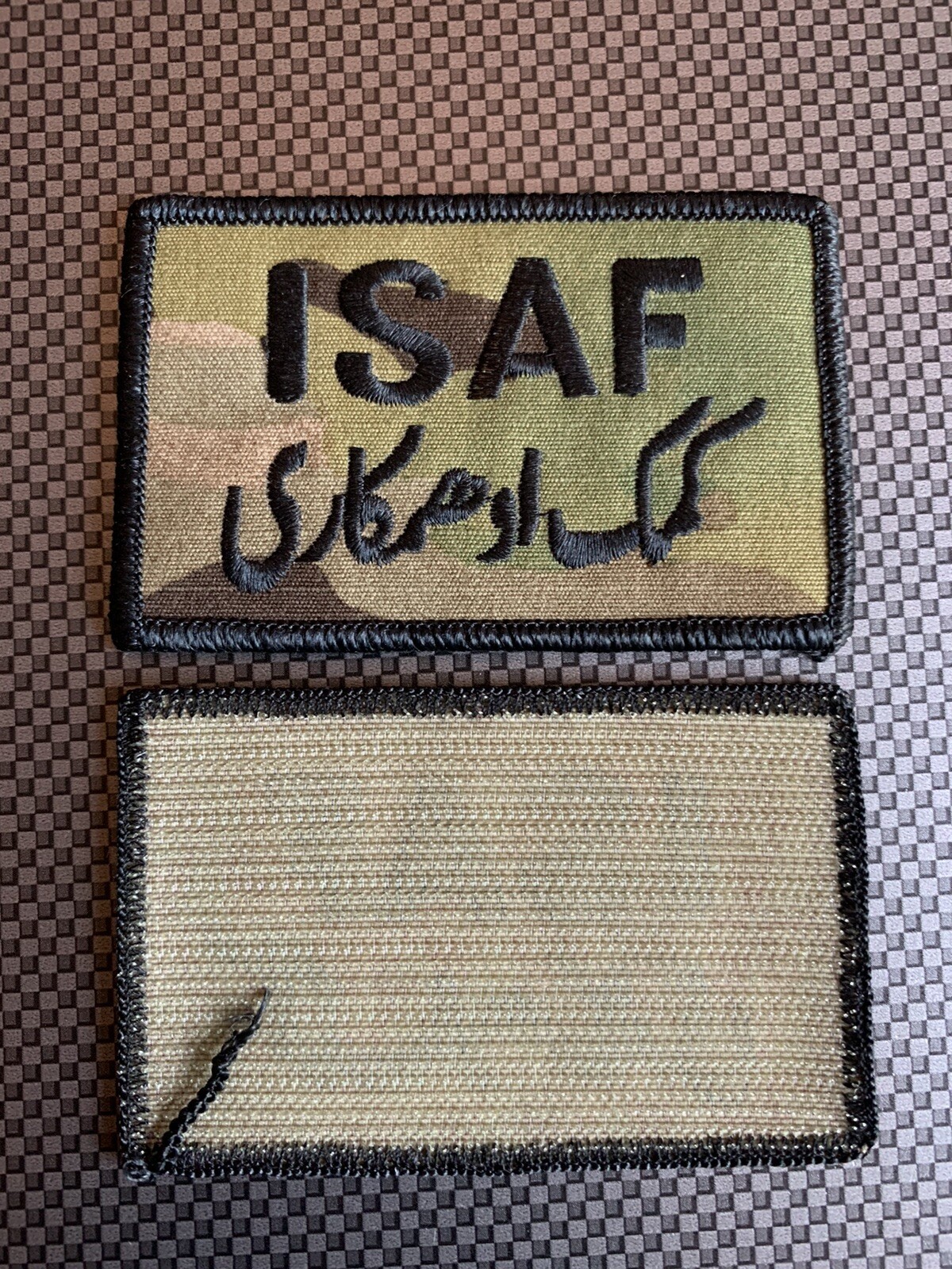 US Army Multicam International Security Assistance Force ISAF OCP Uniform Patch