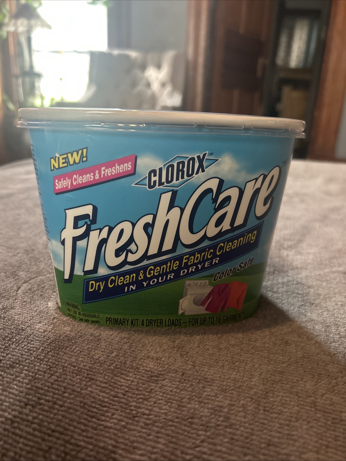 New Clorox Fresh Care At Home Dry Cleaning Kit Color Safe 4 Loads 16 Garments
