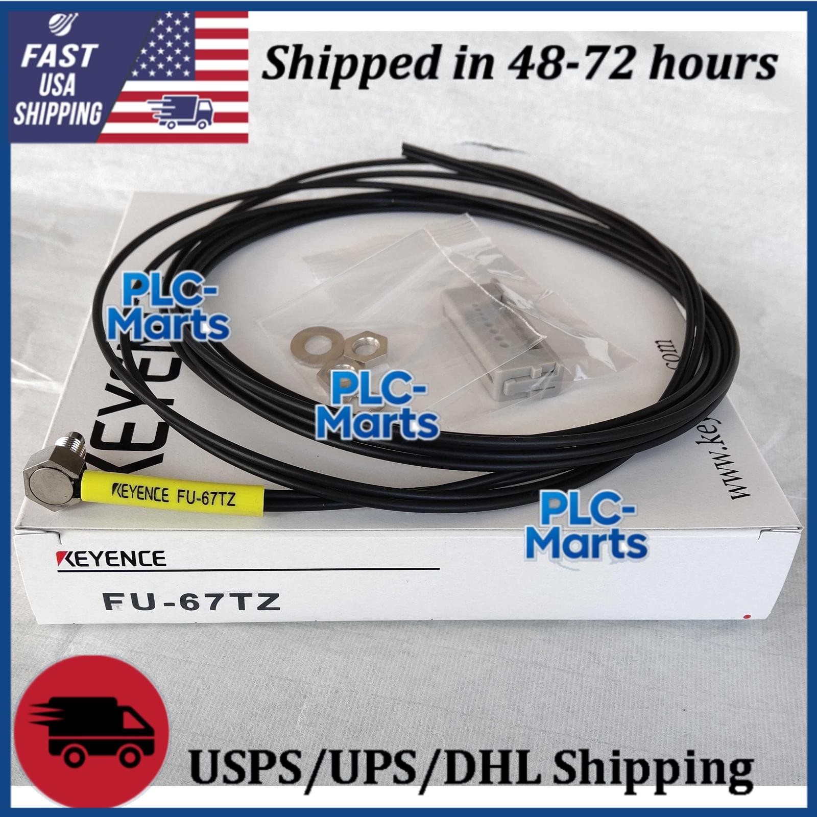Keyence FU-67TZ Fiber Optic Sensor FU67TZ Digital Fiber Unit New In Box 1PC