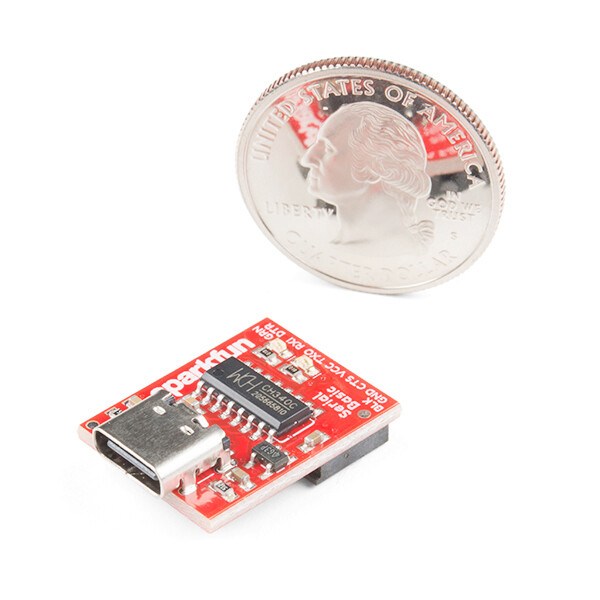 [ SparkFun DEV-15096 ] Serial Basic Breakout - CH340C and USB-C