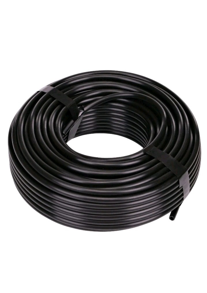 Raindrip 016010T 1/4 In. Drip Irrigation Supply Tubing, 100 Ft., 1/4 I