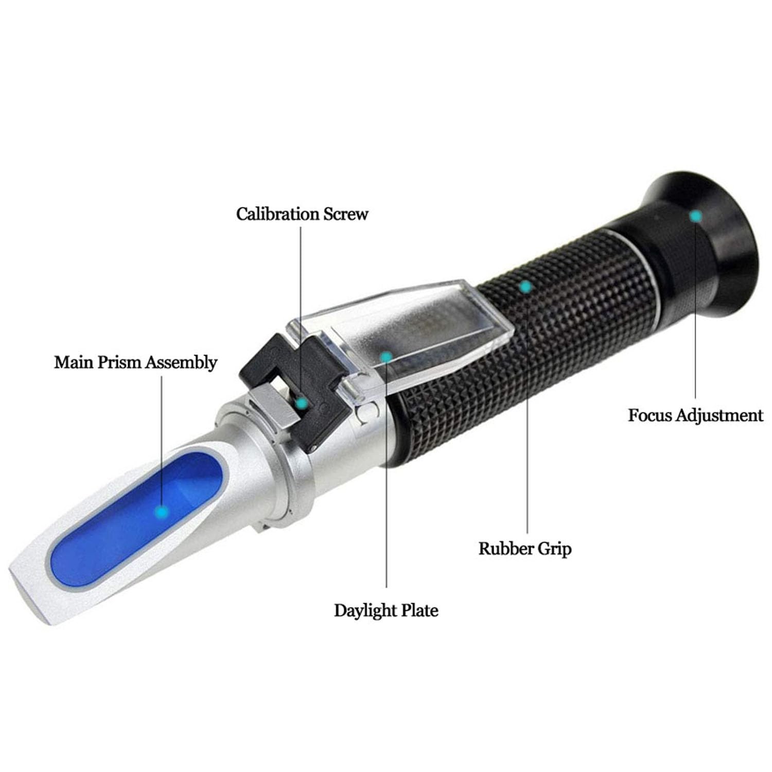 Agriculture Solutions Salinity Refractometer for Seawater and Marine...
