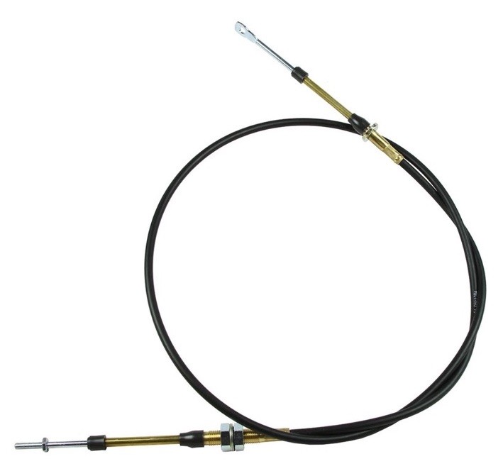 B&M 81605 Performance Shifter Cable 5’ Length Single Eylet- 10/32” Threaded End