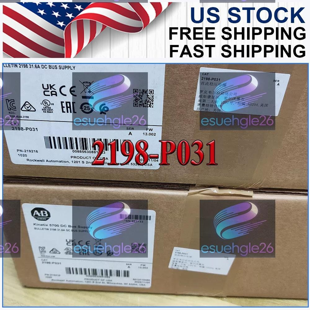 NEW AB 2198-P03/A  Kinetix 5700 DC Bus Supply US Allen Bradley Free Shipping
