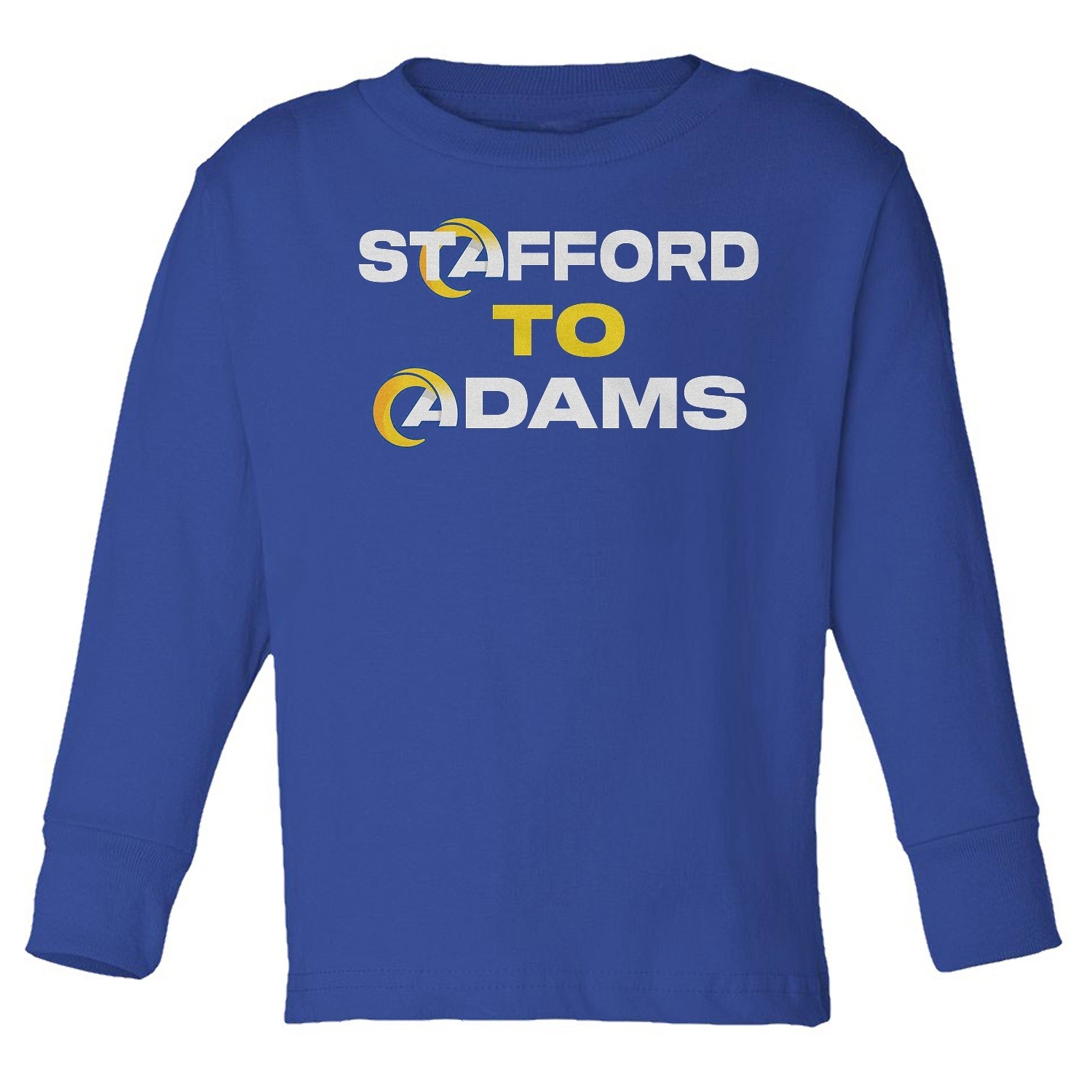 Stafford to Adams - Los Angeles Star Connection Toddler Long Sleeve T-Shirt