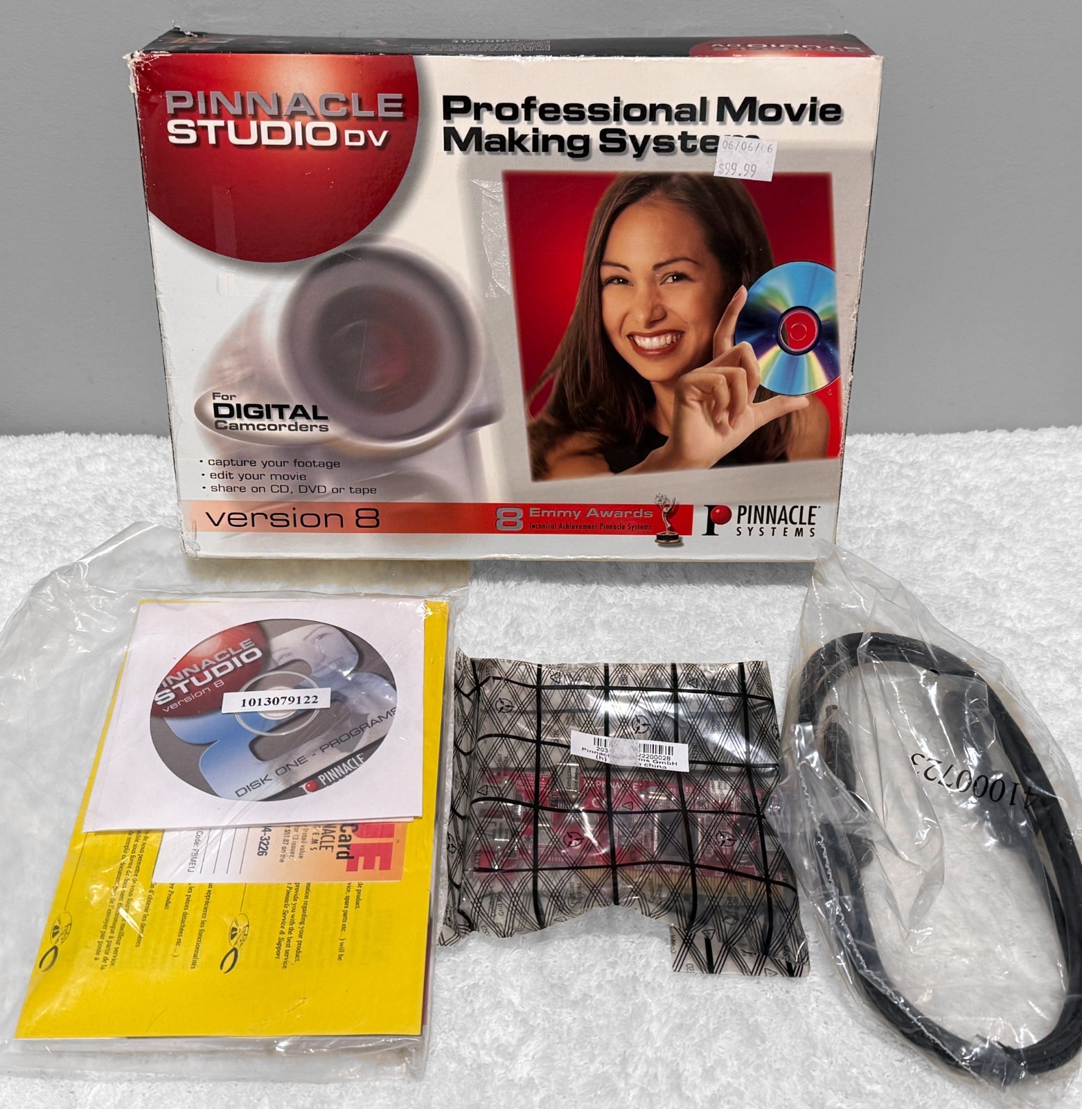 Pinnacle Studio DV Mobile Version 8 Video Editing For Digital Camcorders - NOS