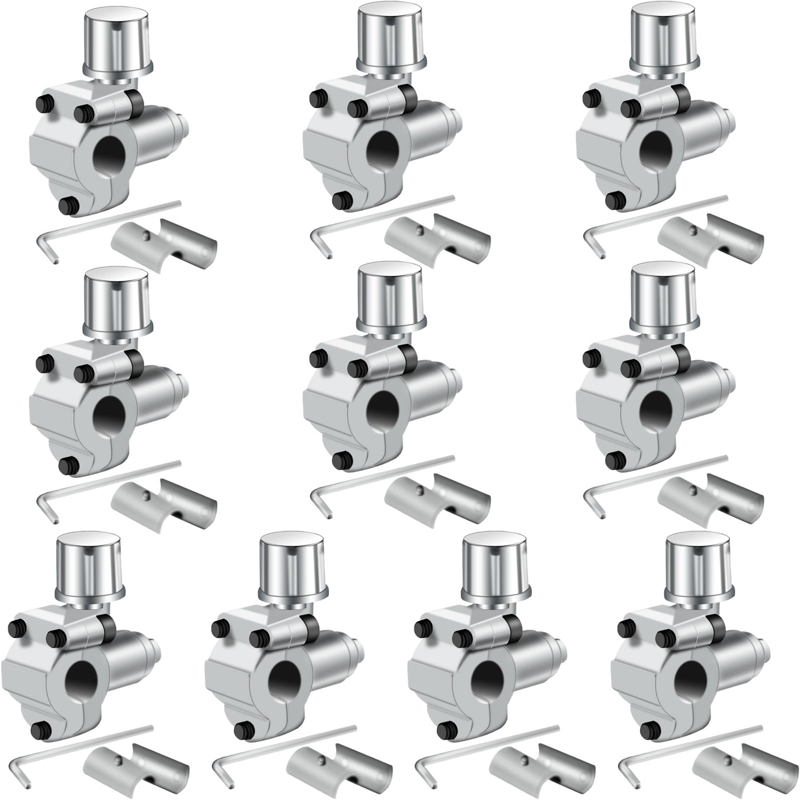 Bullet Piercing Valve Kit 10 Pack BPV-31 Refrigerator Tap Adjustable Valve