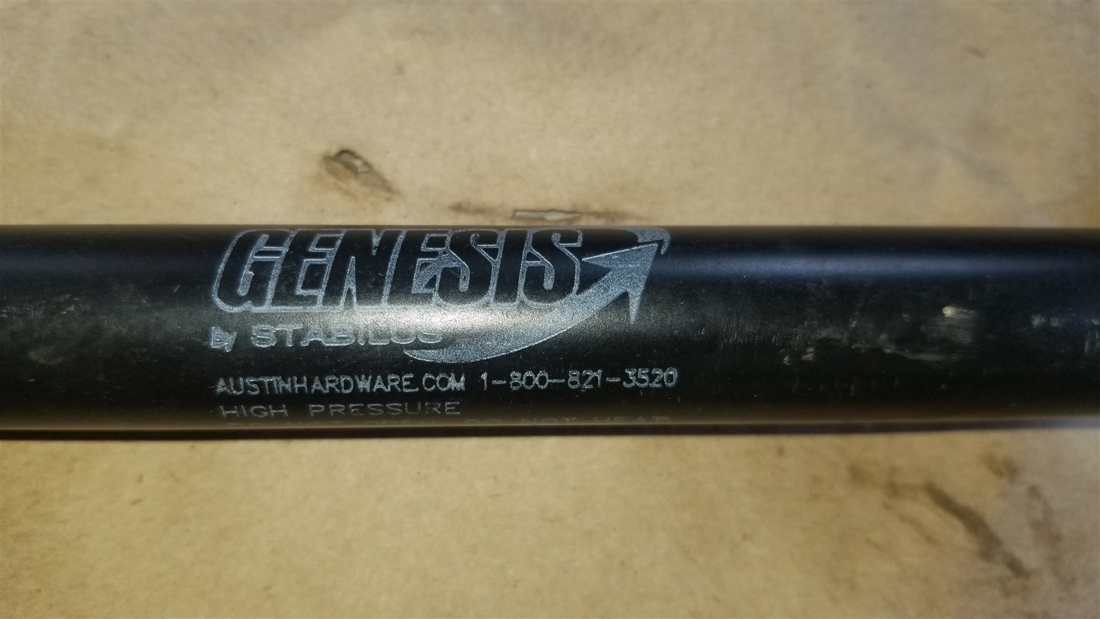 Genesis Gas Spring 6345US- 15.256" Extended 34 lbs. Force