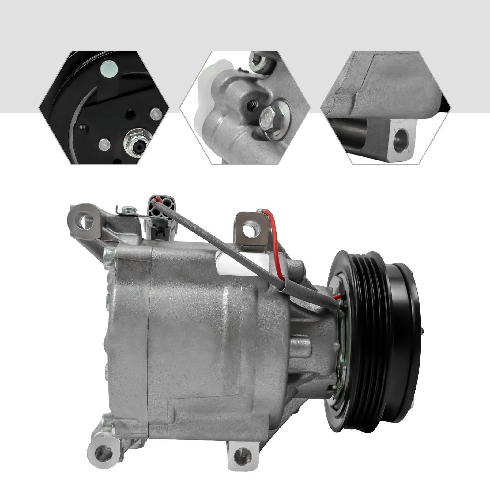 交流电压缩机和离合器适用于 Echo 2000 - 2005 1.5L CO 11063AC
