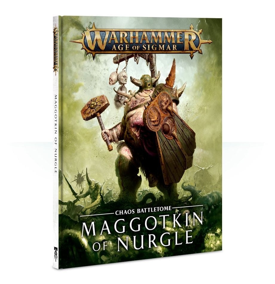 Warhammer AoS Battletome Maggotkin Of Nurgle Warscroll Cards Wheel of Corruption