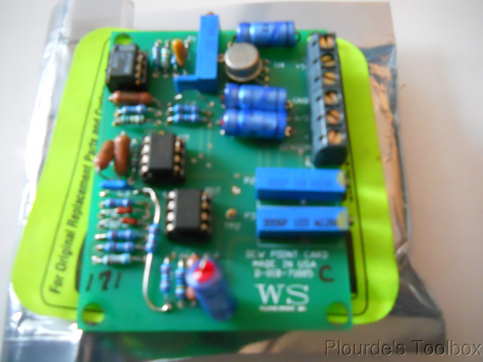 New Walton Stout Dew Point Card, D-01B-71005