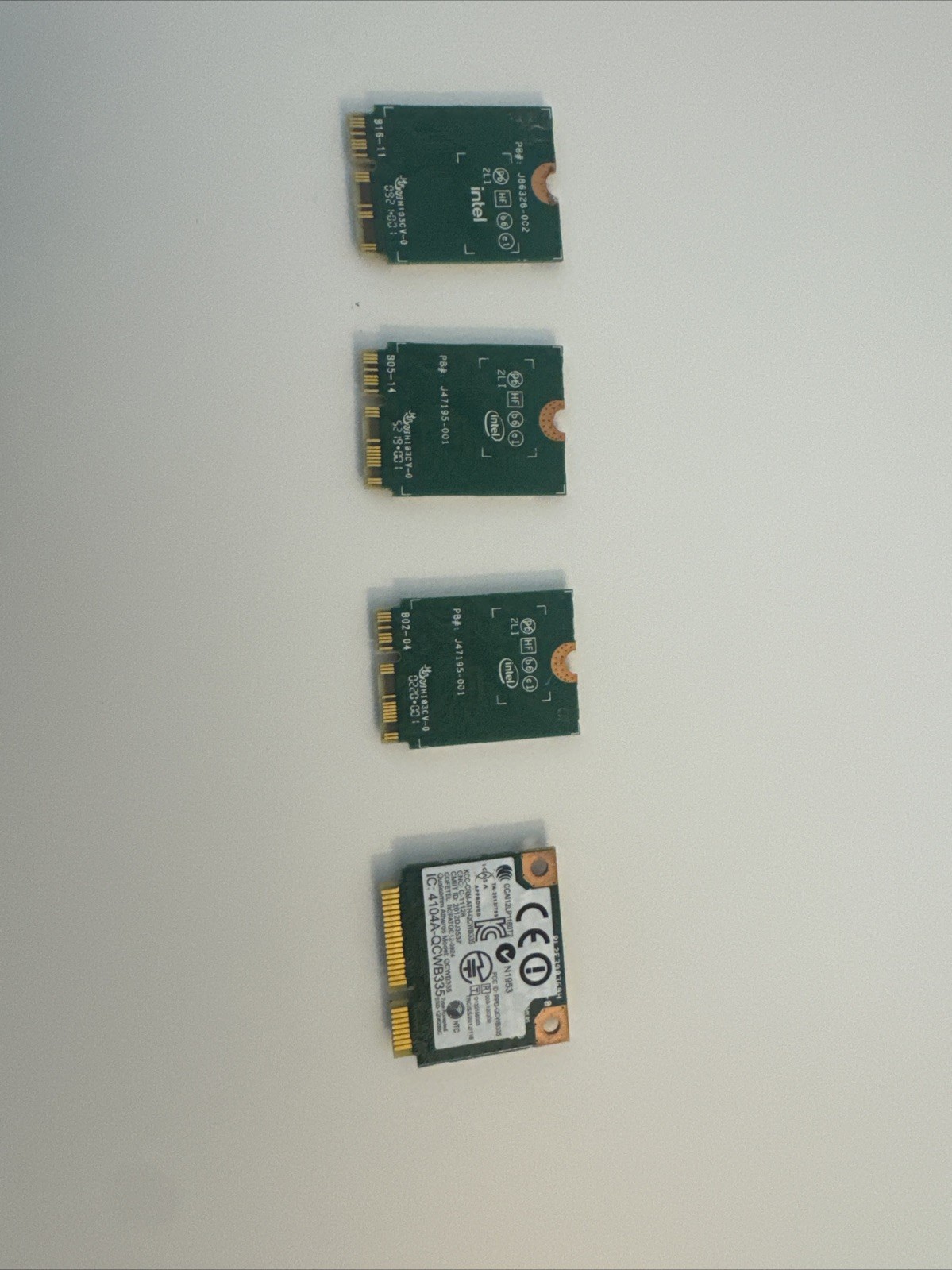 4 LOT WIFI cards mixed and matched bundle