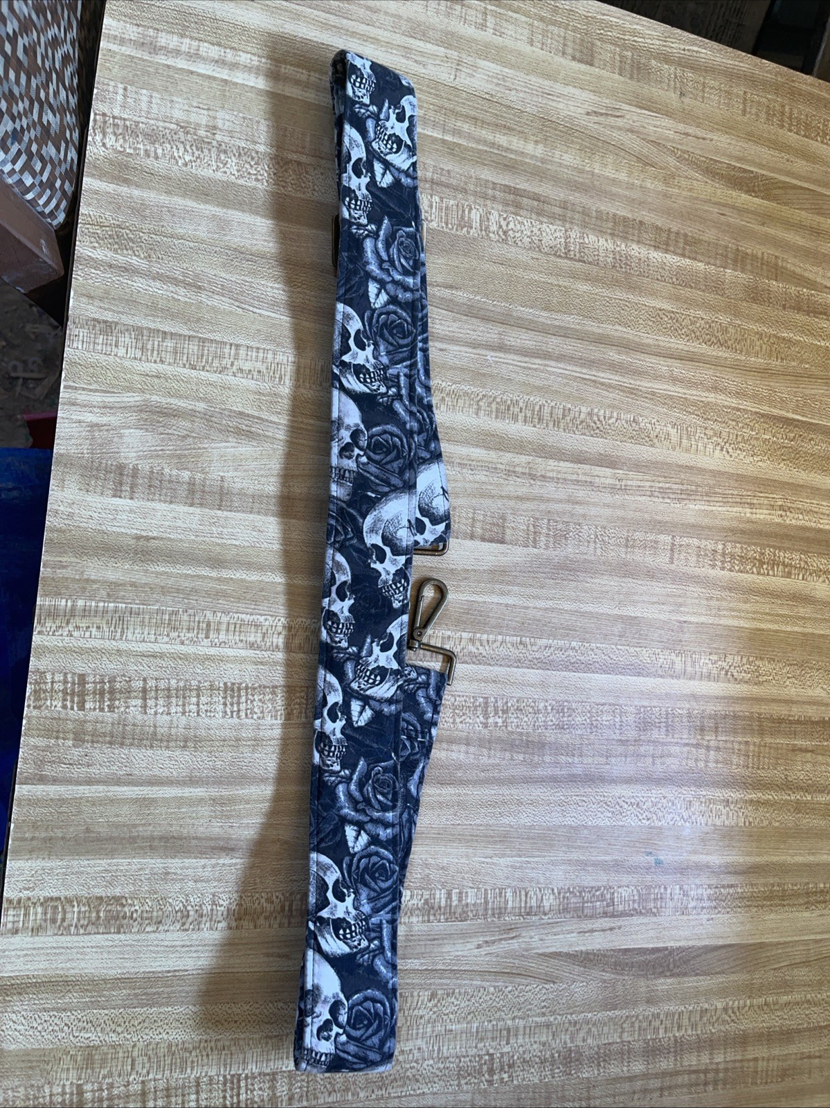 Goth Death Metal Style Bag Strap