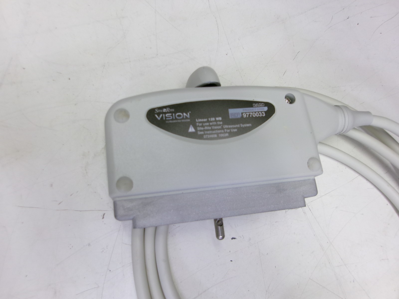 BARD IPX1 9770033 Site Rite Vision Linear Probe Transducer