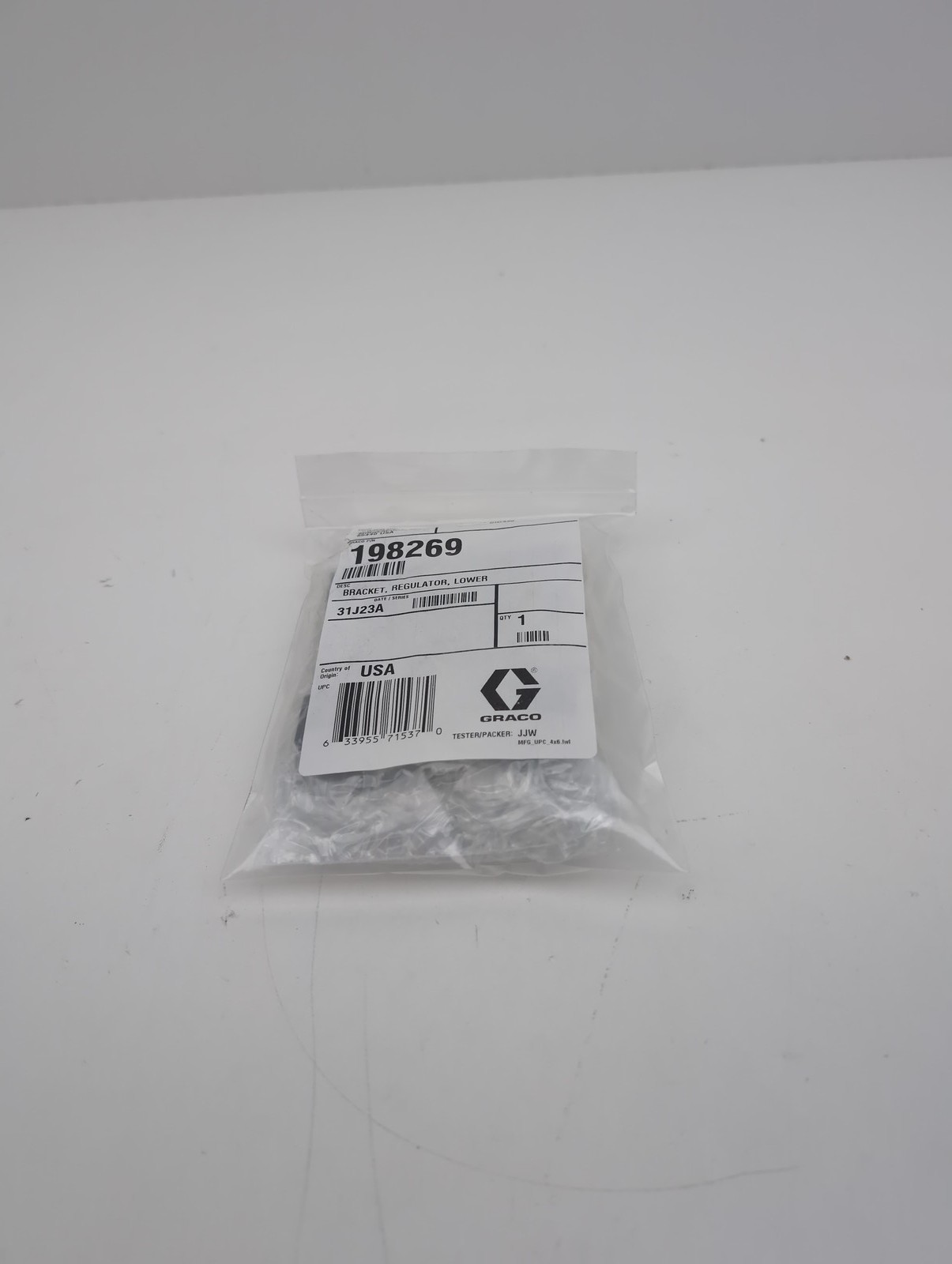 Graco 198269 Bracket, Regulator, Lower