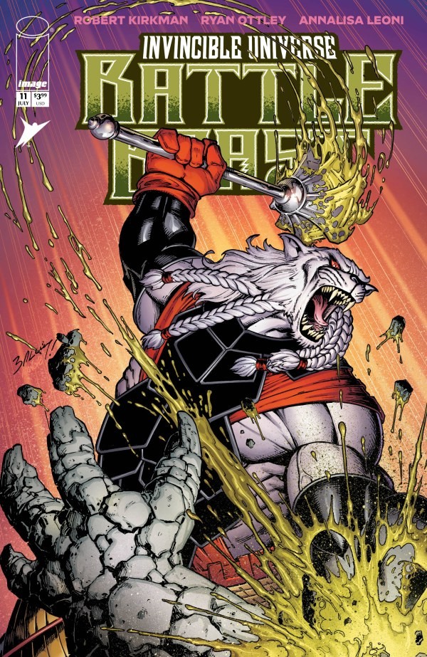Invincible Universe Battle Beast #11 CVR B Mark Bagley VAR 7/15/26