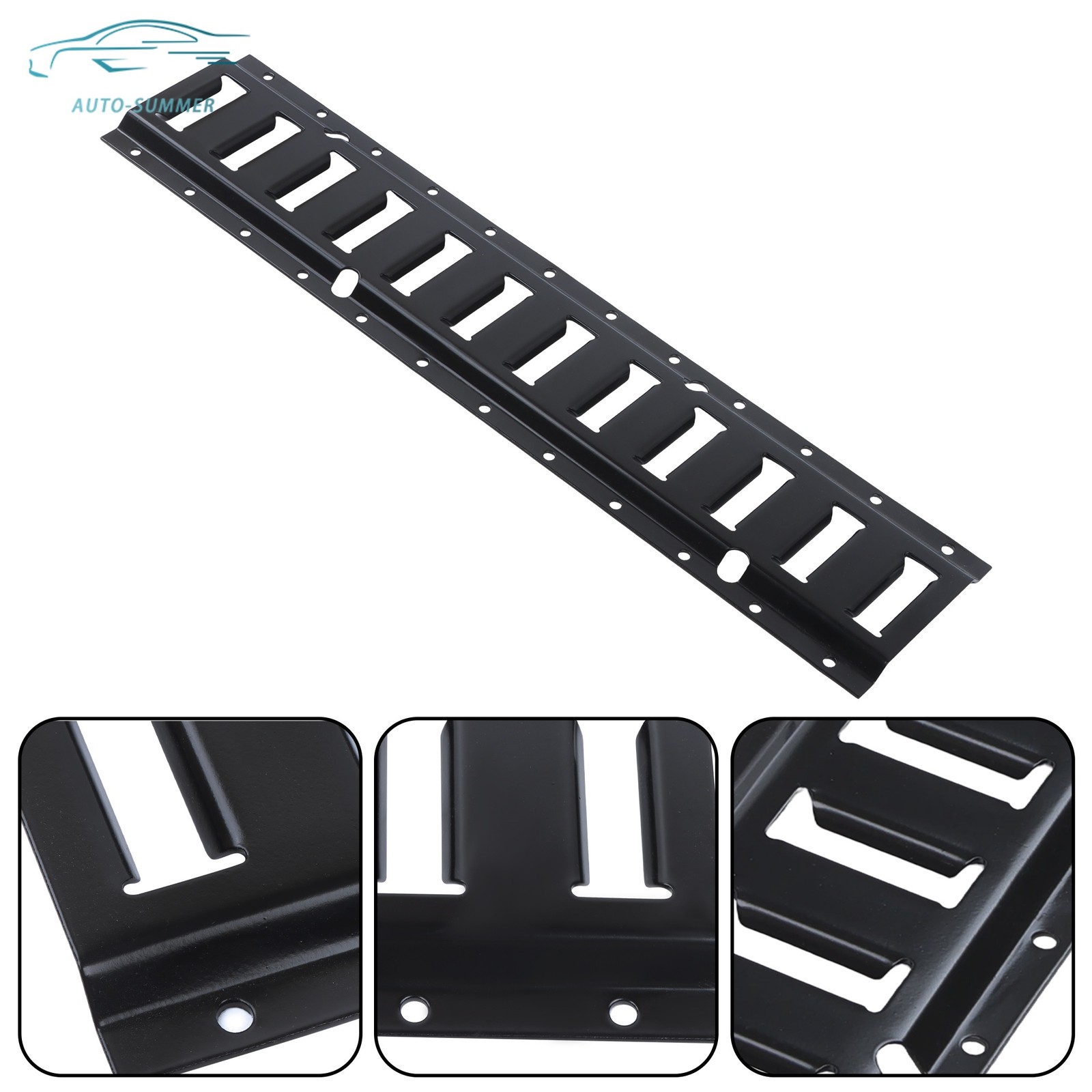 For Vans High Quality Durable Black 10 Pack 2' E Track Tie Down Enclosed Trailer