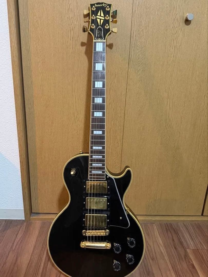 Heerby Les Paul Custom Black Beauty Herby