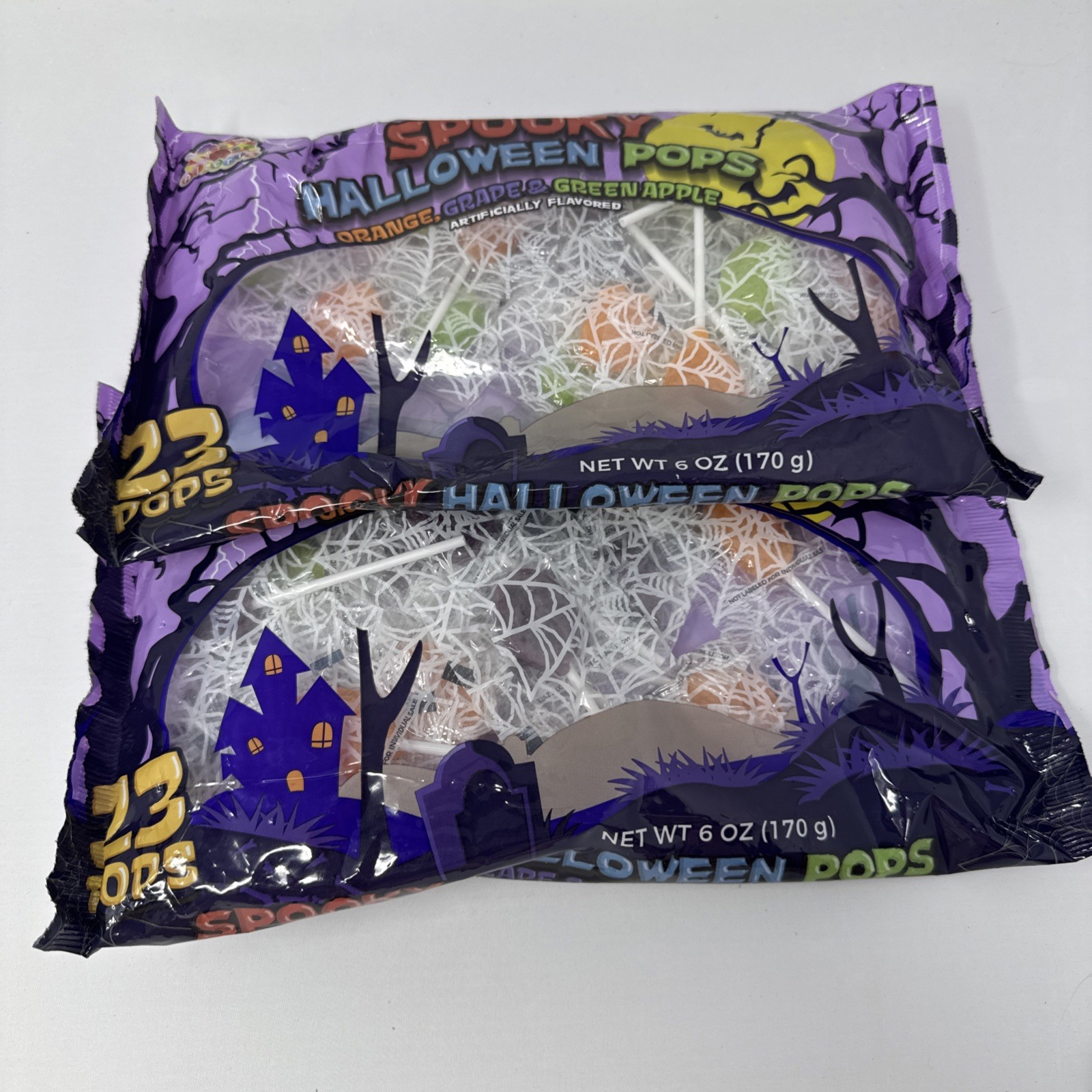 Albert’s Spooky Halloween Pops - 23 Count Lollipops 2 Pack EXP 5/27