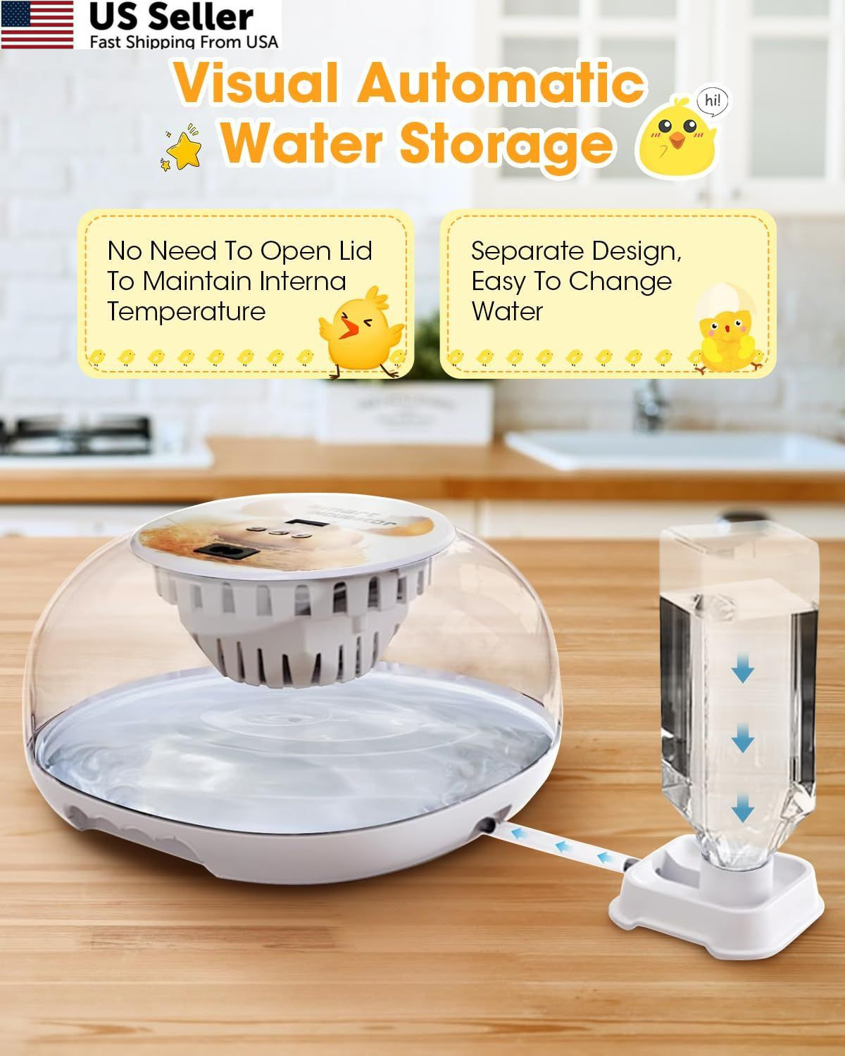 Incubators for Hatching Eggs, Chicken Waterer Cups, Automatic Egg White