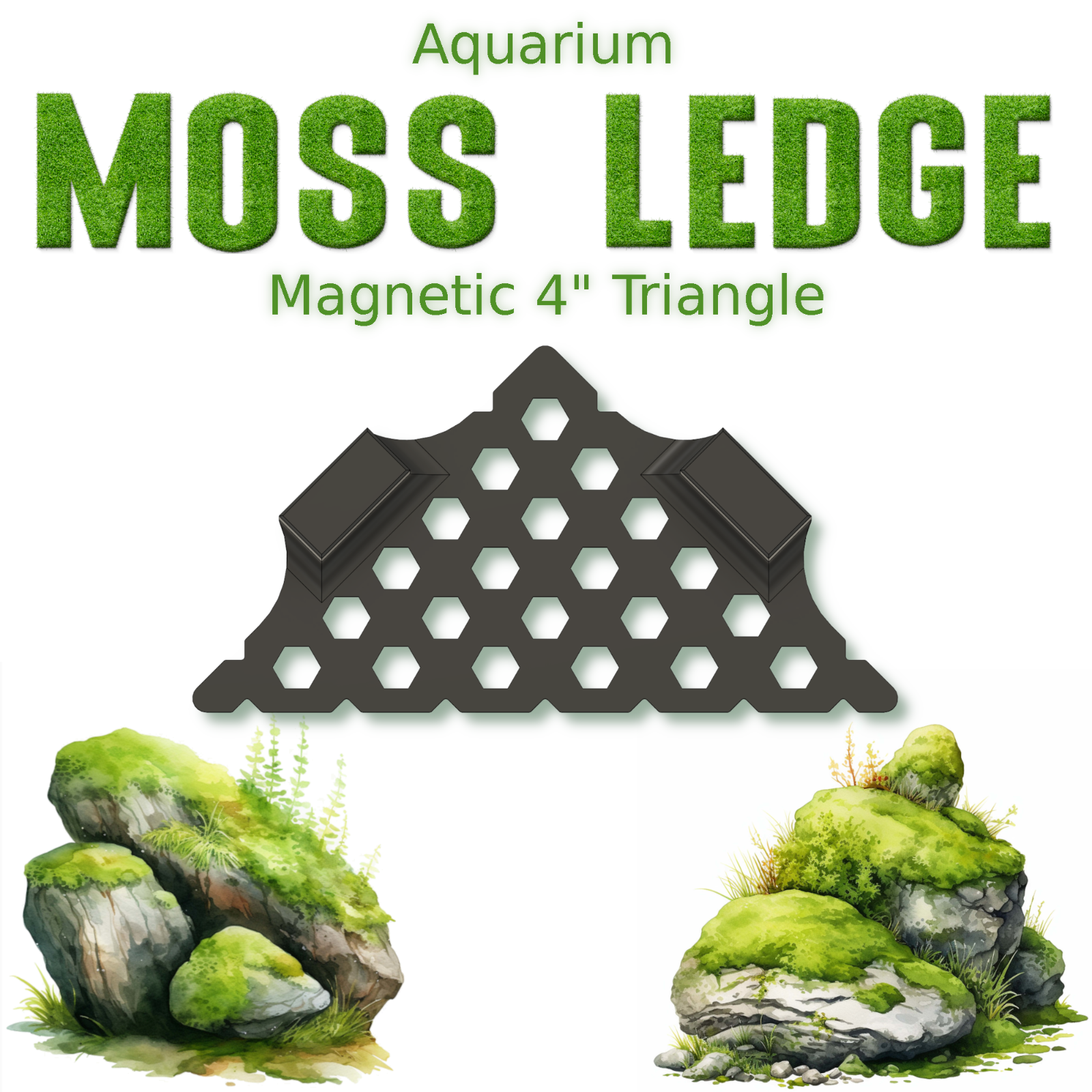 Magnetic corner moss ledge