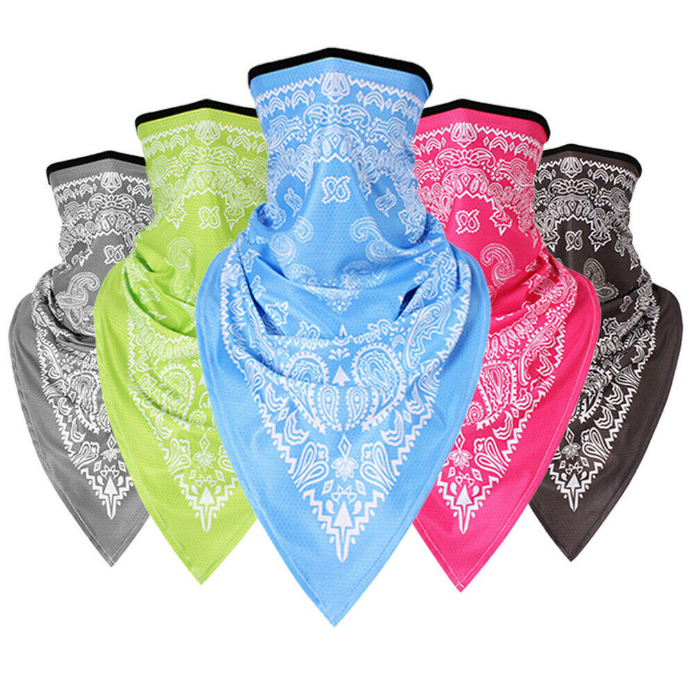 Motorcycle Face Mask Balaclava Scarf Bandana Neck Gaiter Headwear Mouth Cover US