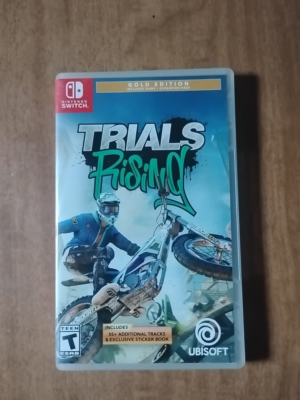 Trials Rising Nintendo Switch Case  With Inserts No Game