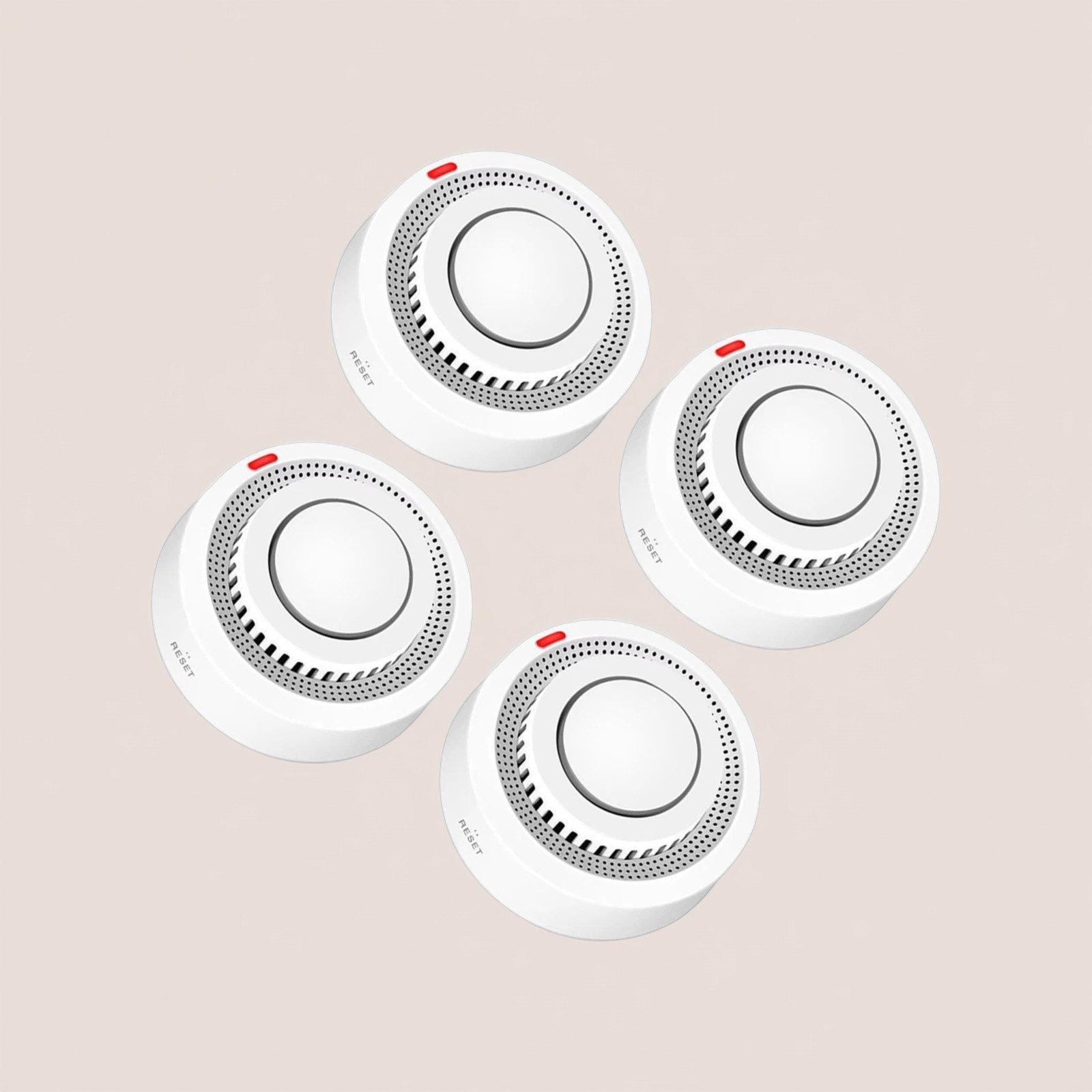 Tuya Smart WiFi Smoke Sensor Fire Protection 85dB Sound Security System ControKq