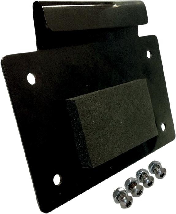 Alloy Art License Plate Mount Black #LD-1 Harley Davidson
