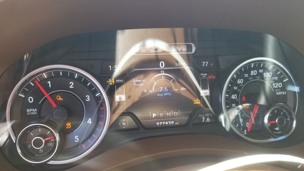 20 DODGE RAM 3500 AIR SHUTTER 6.7L ETL