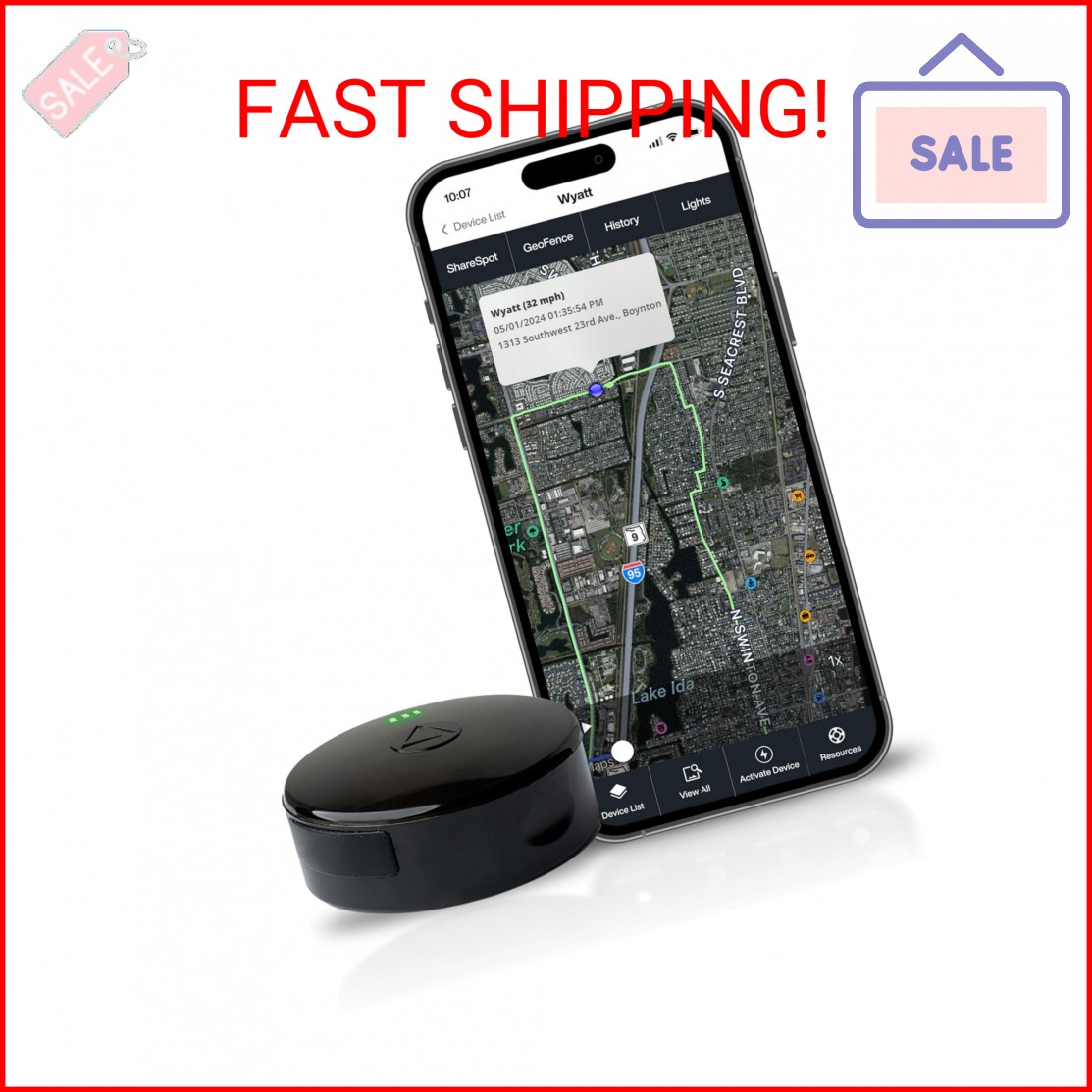 LandAirSea 54 GPS Tracker - Made in the USA from Domestic & Imported Parts. Long