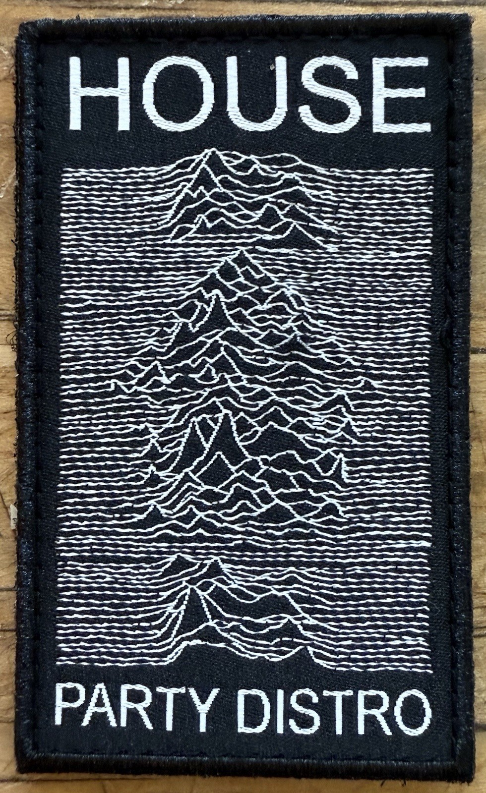 House Party Distro “Signal” Joy Division Patch