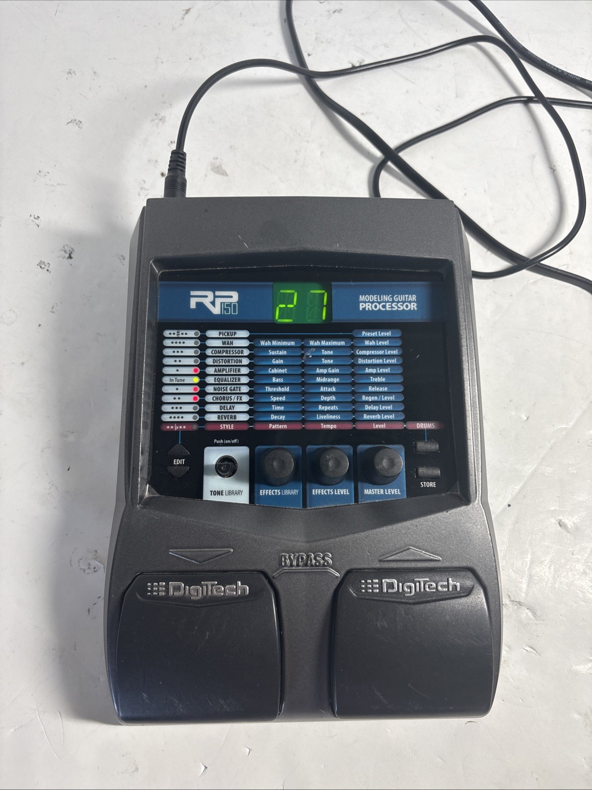 Digitech RP150 Modeling Guitar Processor