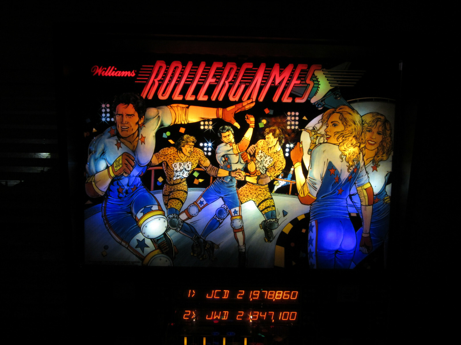 ROLLERGAMES - NON GHOSTING Lighting Kit custom SUPER BRIGHT PINBALL LED KIT