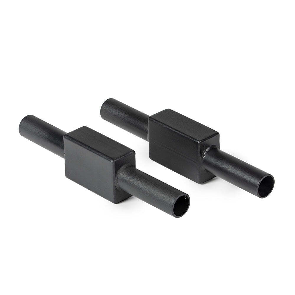 Titan Fitness 18" Beam Pinch Block Dumbbell Handles, Pair of Block Weights