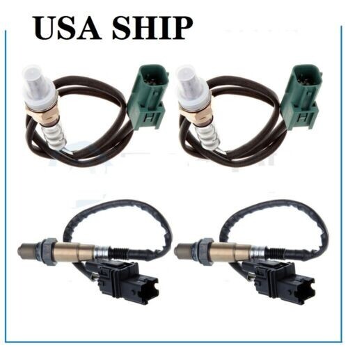 4x Air Fuel Ratio Oxygen Sensor Up&Down For 2004-2007 Nissan Murano Maxima 3.5L