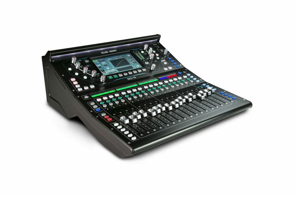 Allen & Heath SQ-5 48 Channel/36 Bus Digital Mixer for Live and Studio A&H