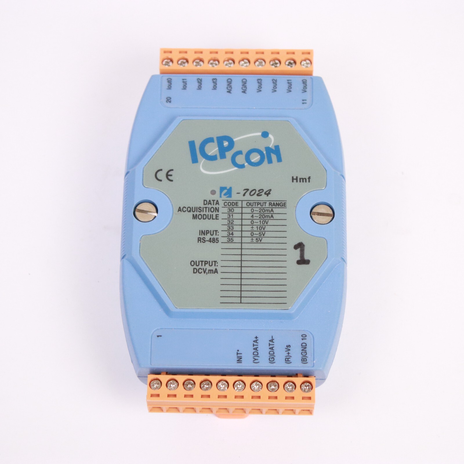 ICP CON I-7024 data acquisition module  OUTPUT V,mA