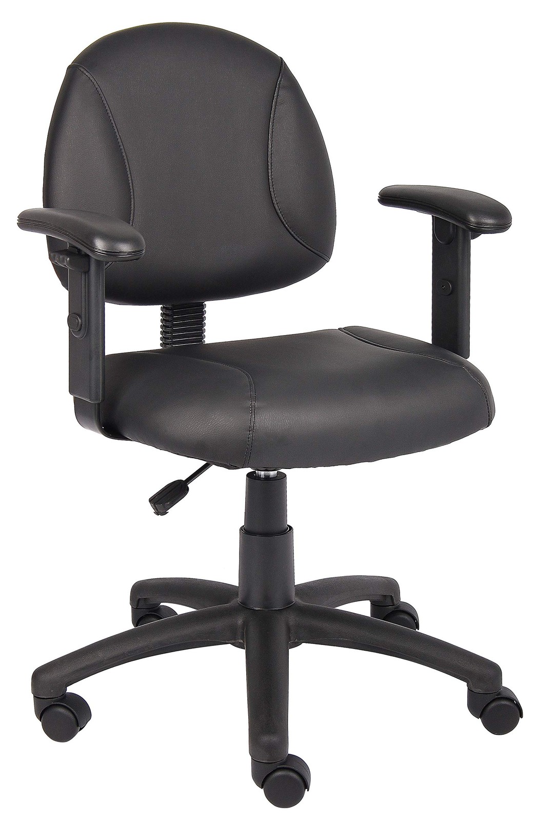 Posture Task Chair with Adjustable Arms in Black, 250 (B306)