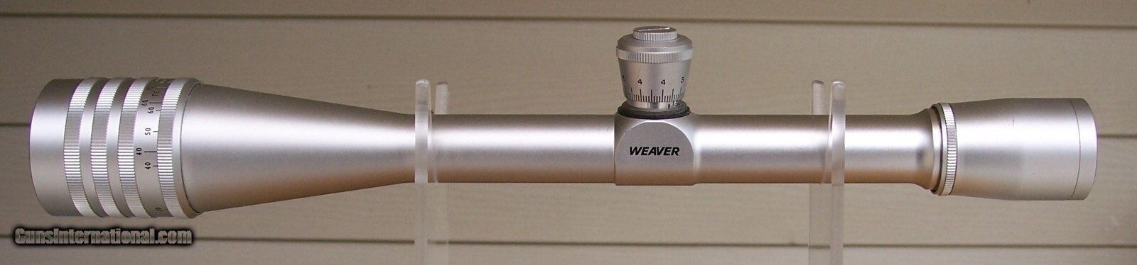 Weaver CT-36x A.O. Target Match Scope Micro-Trac ~Silver~