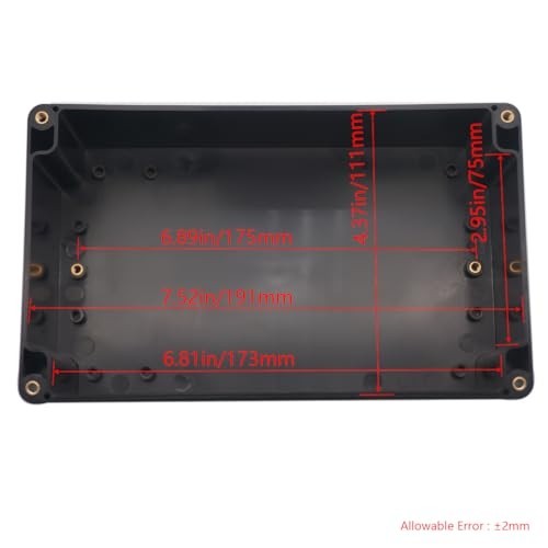 Junction Box IP65 Waterproof ABS Plastic Electrical Project Case Power Junction