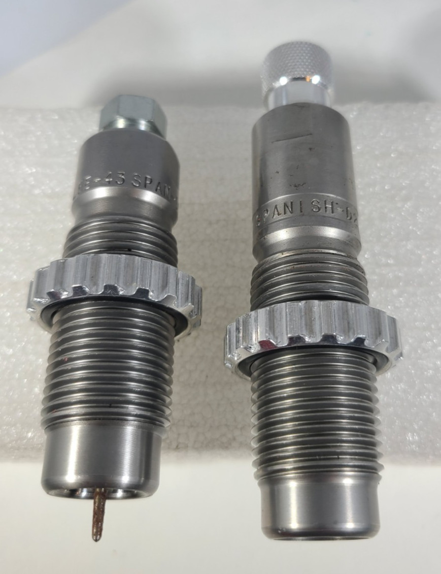 Lee Reloading 43 Spanish Full Length 2 Die Set 90765
